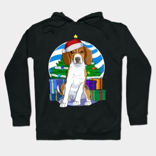 English Foxhound Dog Christmas Sweater Tree Decoration Hoodie